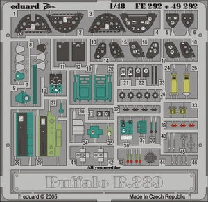 Eduard FE292 Buffalo Model 339 1/48 Tamiya