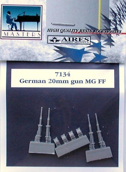 Aires 7134 German 20mm gun MG FF 1/72