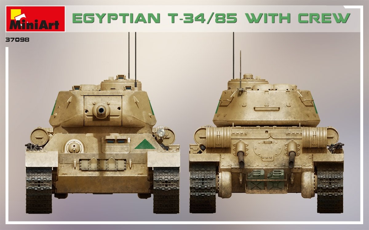 MiniArt 37098 Egyptian T-34/85 1/35 – imagen 6