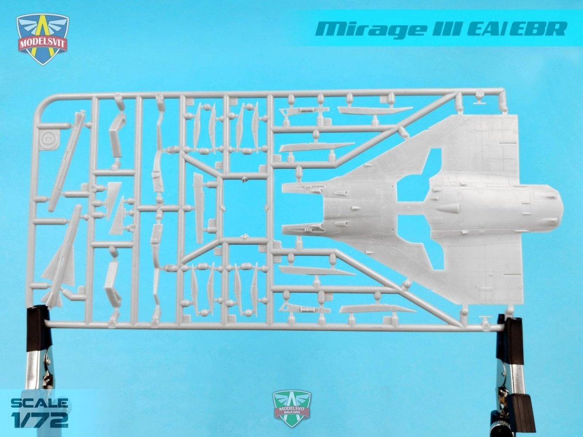 Modelsvit 72063 Mirage III EA/EBR 1/72 – imagen 10