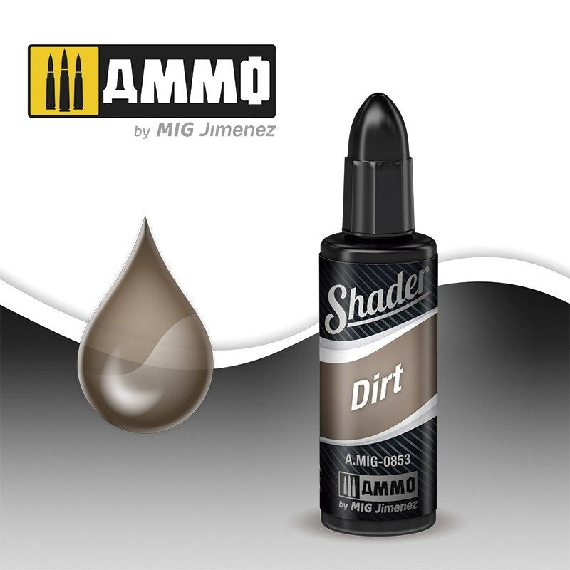 MUNITIONS de Mig Jimenez A.MIG 0853 DIRT SHADER 10ML