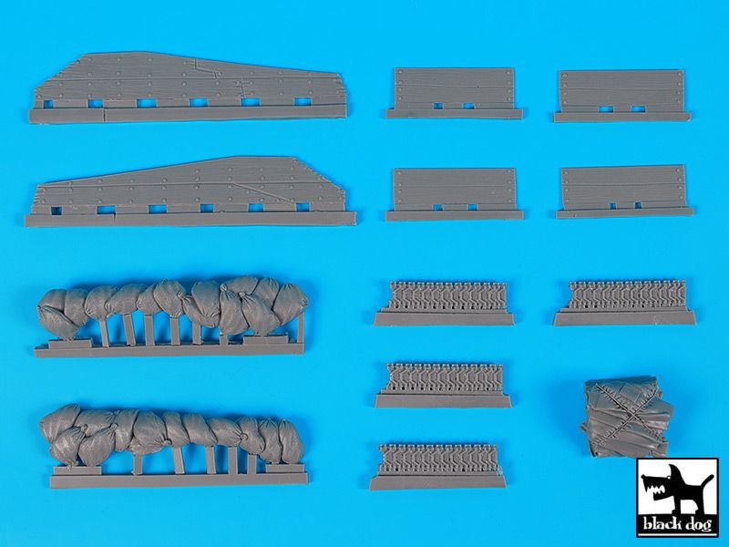 Black Dog T35223 M4A2 Tarawa accessories set 1/35 – imagen 5