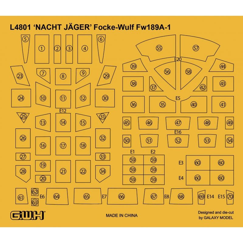 Great Wall Hobby S4820 Fw189A-1&amp;amp;A-2 /w &amp;quot;Nacht Jager&amp;quot; - &amp;quot;Sonderaktion Schneekufen&amp;quot; 1/48 – image 7