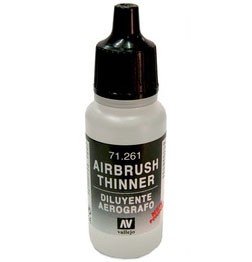 Diluant pour aérographe Vallejo 71261, 17 ml