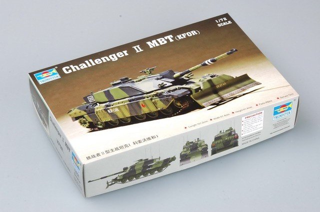 Trumpeter 07216 Challenger II MBT KFOR 1/72 – imagen 2