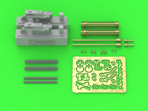Master AM-32-121 German WWI Spandau LMG 8/15 machine gun (2 pcs.) (resin, turned and photo-etched parts) 1/32 – image 2