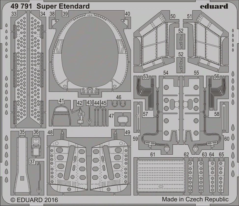 Eduard 49791 Super Etendard KITTY HAWK 1/48 – image 2