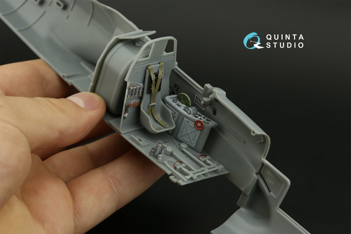 Quinta Studio QD32154 IL-2M3 3D-Printed &amp;amp; coloured Interior on decal paper (Hobby Boss) 1/32 – imagen 10