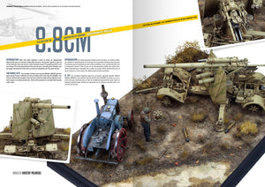 AK Interactive AK4907 WORN ART COLLECTION ISSUE 05 – GERMAN ARTILLERY - Bilingual English/Spanish – immagine 6