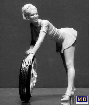 Master Box 24017 Pin-up series. &amp;quot;A short stop&amp;quot;. Kit No. 3 1/24 – image 4