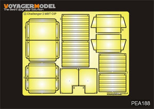 Maquette Voyager PEA188 Char de combat principal britannique moderne Challenger 2 CIP (GP) 1/35