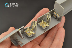 Quinta Studio QD32094 Fi 156C 3D-Printed &amp;amp; coloured Interior on decal paper (Hasegawa) 1/32 – imagen 7