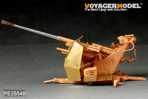 Voyager Model PE35548 WWII German 37mm FlaK37(B ver include Gun barrel）For HOBBY BOSS 1/35 – imagen 2