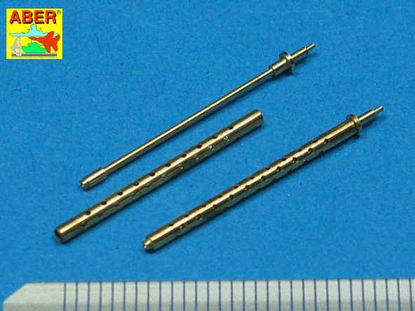 Aber A32017 Set of 2 cal .50 (12,7mm) standard barrels for US aircraft machine guns Browning M2 1/32 – Bild 3