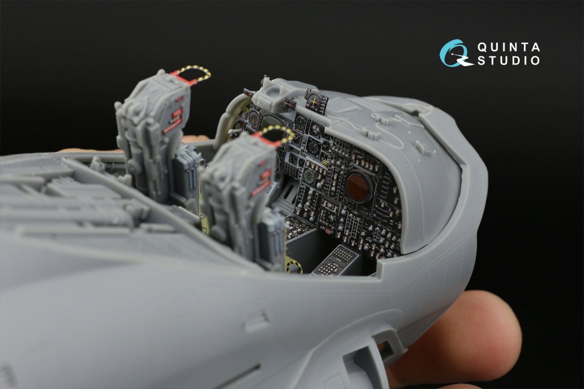 Quinta Studio QD32106 A-6E Intruder 3D-Printed &amp;amp; coloured Interior on decal paper (Trumpeter) 1/32 – imagen 8