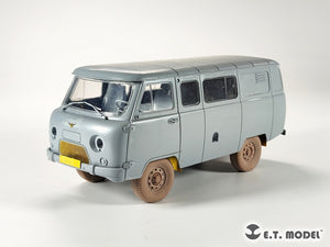E.T. Model E35-319 Soviet UAZ3909 military van model modification parts For ZVEZDA 3644 1/35 – zdjęcie 2