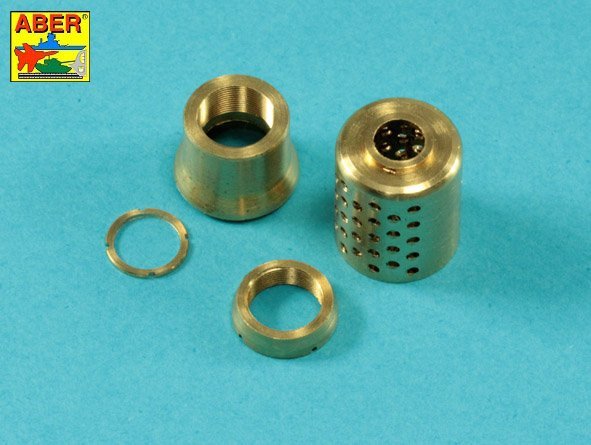 Aber 35L-263 Barrels for German E-100 (Dragon) Tank 15cm &amp;amp; 7.5cm 1/35 – image 3
