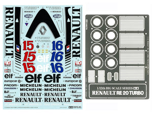 Tamiya 12033 Renault RE-20 Turbo (w/Photo-Etched Parts) 1/12 – Bild 9