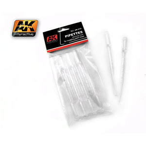 Pipettes moyennes AK Interactive AK615, 7 unités (7 pièces)