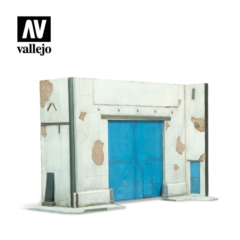 Vallejo SC107 Diorama Gate with Wall Fragment 1/35