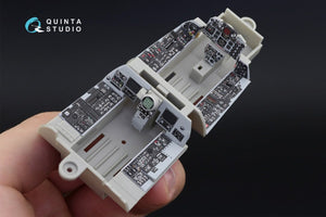 Quinta Studio QD32036 F-4D 3D-Printed &amp;amp; coloured Interior on decal paper (Tamiya) 1/32 – imagen 4