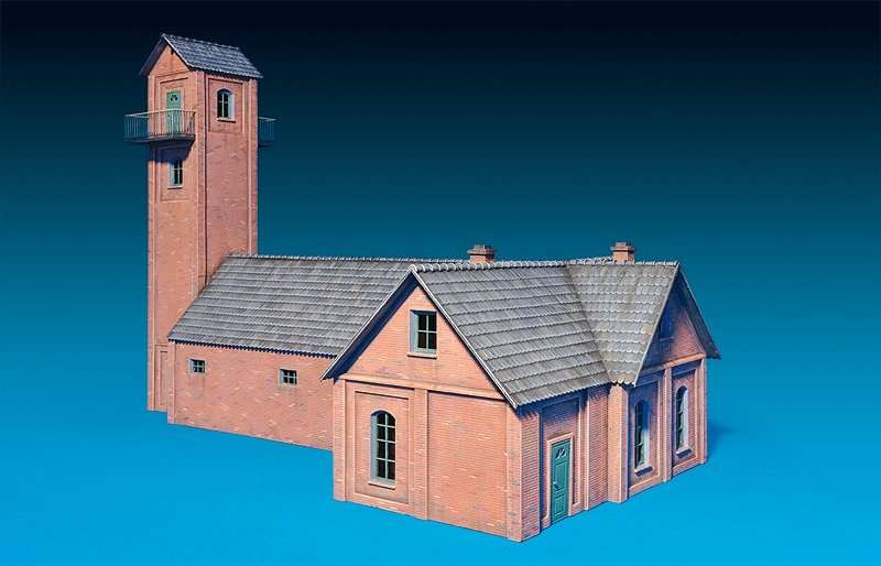 MiniArt 72032 CASERNE DE POMPIERS 1/72  – image 4