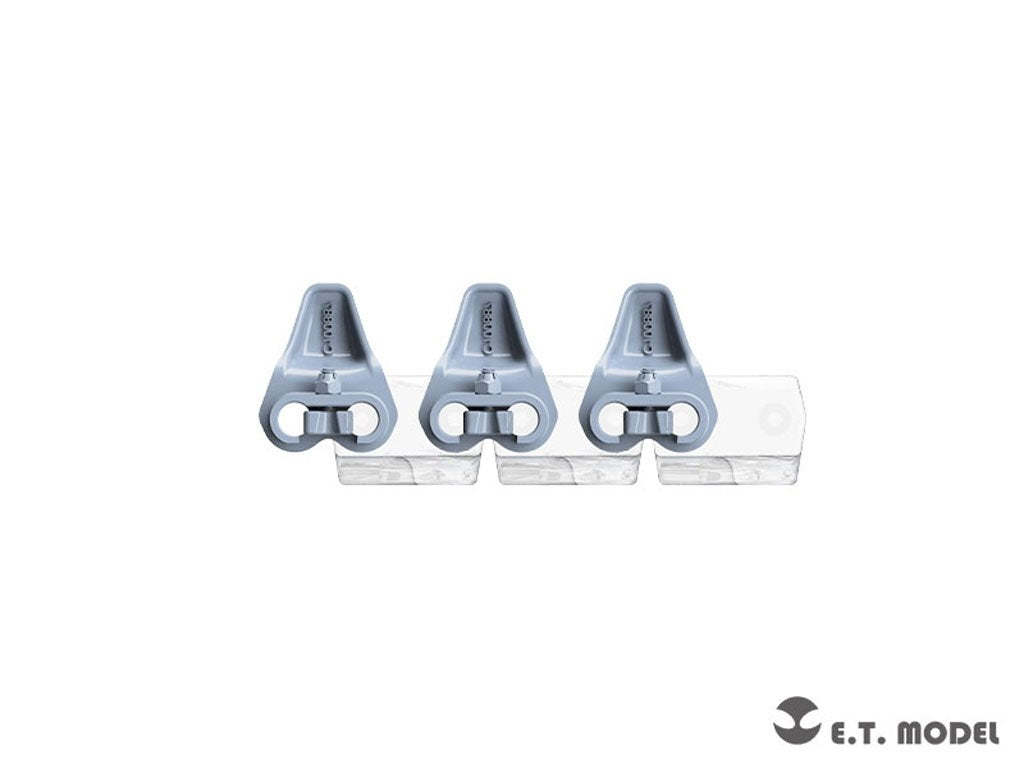 E.T. Model P35-092 US ARMY M4 Sherman Wide Guide Horn End Connectors 1/35 – imagen 2