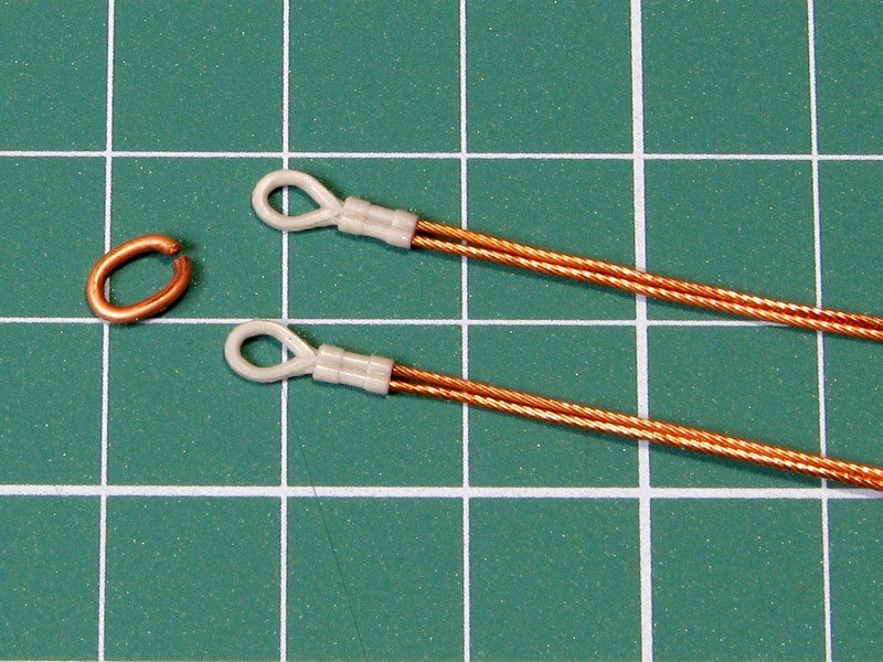 Eureka XXL ER-3546 Towing cable for Mark IV for WWII British Tanks and SPGs 1/35 – zdjęcie 6