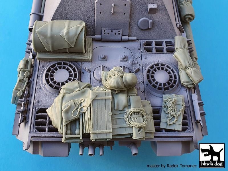 Black Dog T35230 Jagdpanther accessories set 1/35 – imagen 3