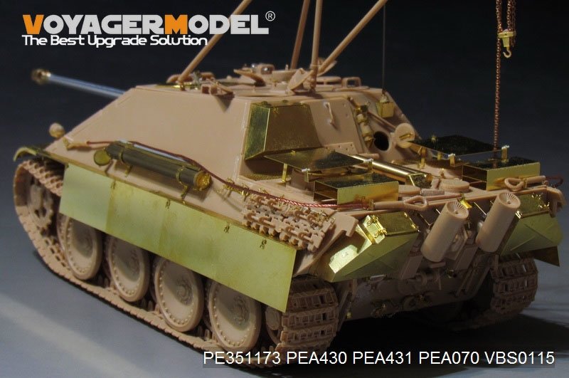 Voyager Model PE351173 WWII Sd.Kfz.173 Jagdpanther G2 Version Basic Upgrade set（For MENG TS-047）1/35 – Bild 11