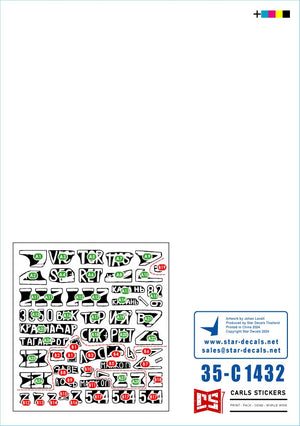 Star Decals 35-C1432 War in Ukraine # 26 Russian T-72B3 in Mariupol 2022. T-72B3 rev. 2012 and rev. 2016. 1/35 – image 2