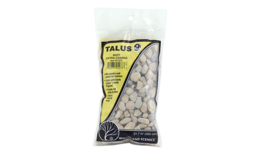 Woodland Scenics WC1273 Extra Coarse Buff Talus - kruszywo skalne bardzo grube – imagen 2