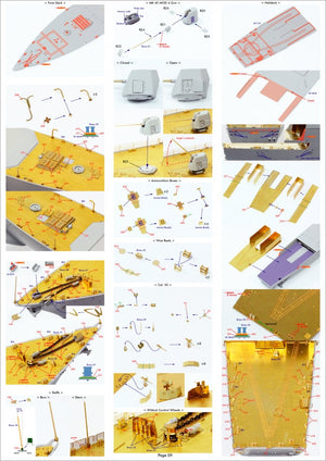 Pontos 35028F1 USS DDG-92 Momsen Flight IIa Detail Up Set 1/350 – imagen 20