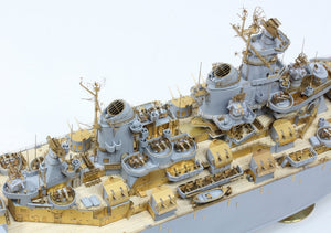 Pontos 35026FB USS BB-63 Missouri 1945 Ensemble de détails (Pont en bois teinté bleu 20B) (1/350) – image 5