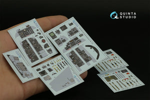 Quinta Studio QD32039 F-4E 3D-Printed &amp;amp; coloured Interior on decal paper (Revell) 1/32 – imagen 7