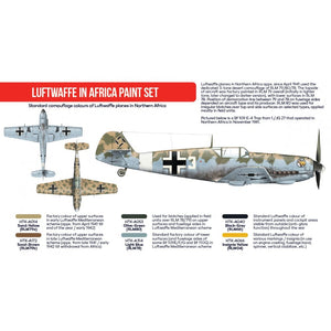 Hataka HTK-AS06.2 Ensemble de peinture Luftwaffe en Afrique 6x17ml – image 2
