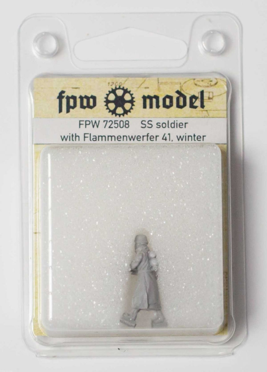 FPW modèle 72508 SS-soldat avec Flammenwerfer 41 1/72 