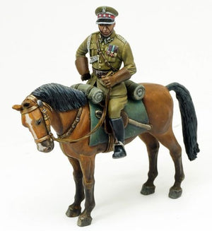 ToRo Model 35F107 Polska Międzywojenna - Płk. Bolesław Wieniawa-Długoszowski / Interwar Poland - Col. Boleslaw Wieniawa-Dlugoszowski commander of the 1st Regiment of the chevaliers 1/35 – imagen 3
