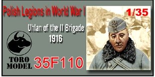 ToRo Model 35F110 Legiony Polskie - Ułan II Brygady 1916 / Polish Legions in World war I - Uhlan of the II Brigade 1916 1/35 – imagen 2