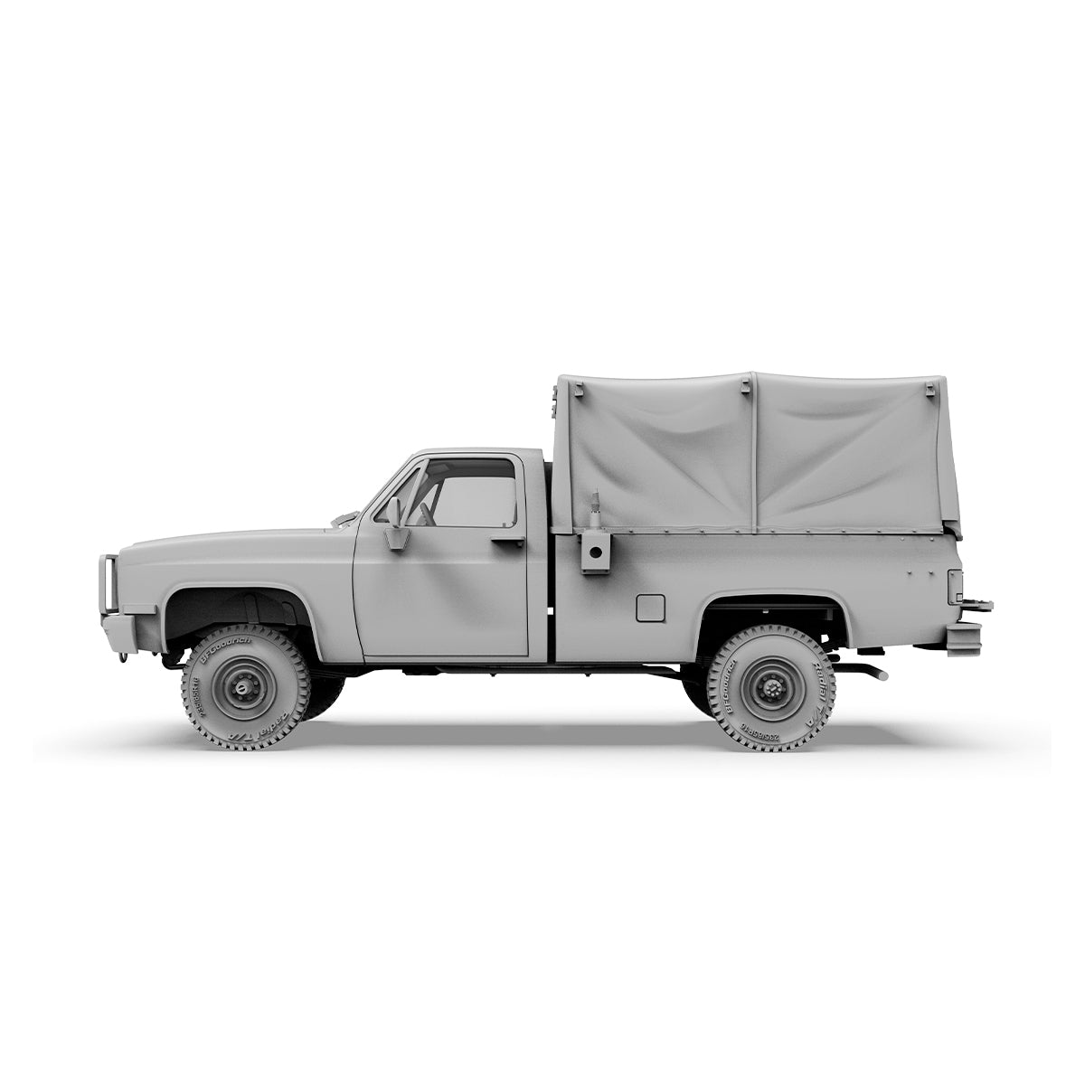 AK Interactive AK35031 M1008 TROOP CARRIER WITH TARP 1/35 – imagen 2