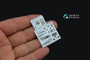 Quinta Studio QD72118 MiG-29A (NATO) 3D-Printed coloured Interior on decal paper (Trumpeter/IBG Models) 1/72 – imagen 4
