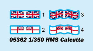 Trumpeter 05362 HMS Calcutta 1/350 – immagine 8