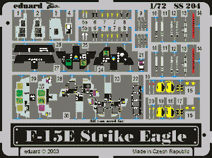 Eduard SS204 F-15E 1/72 HASEGAWA