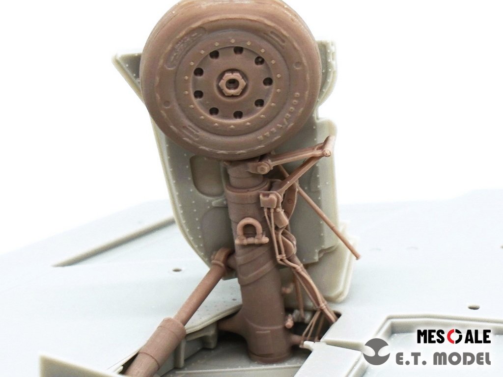 E.T. Model P48-001 Landing Gears Set for US NAVY F-4B Phantom II ( 3D Printed ) 1/48 – immagine 2