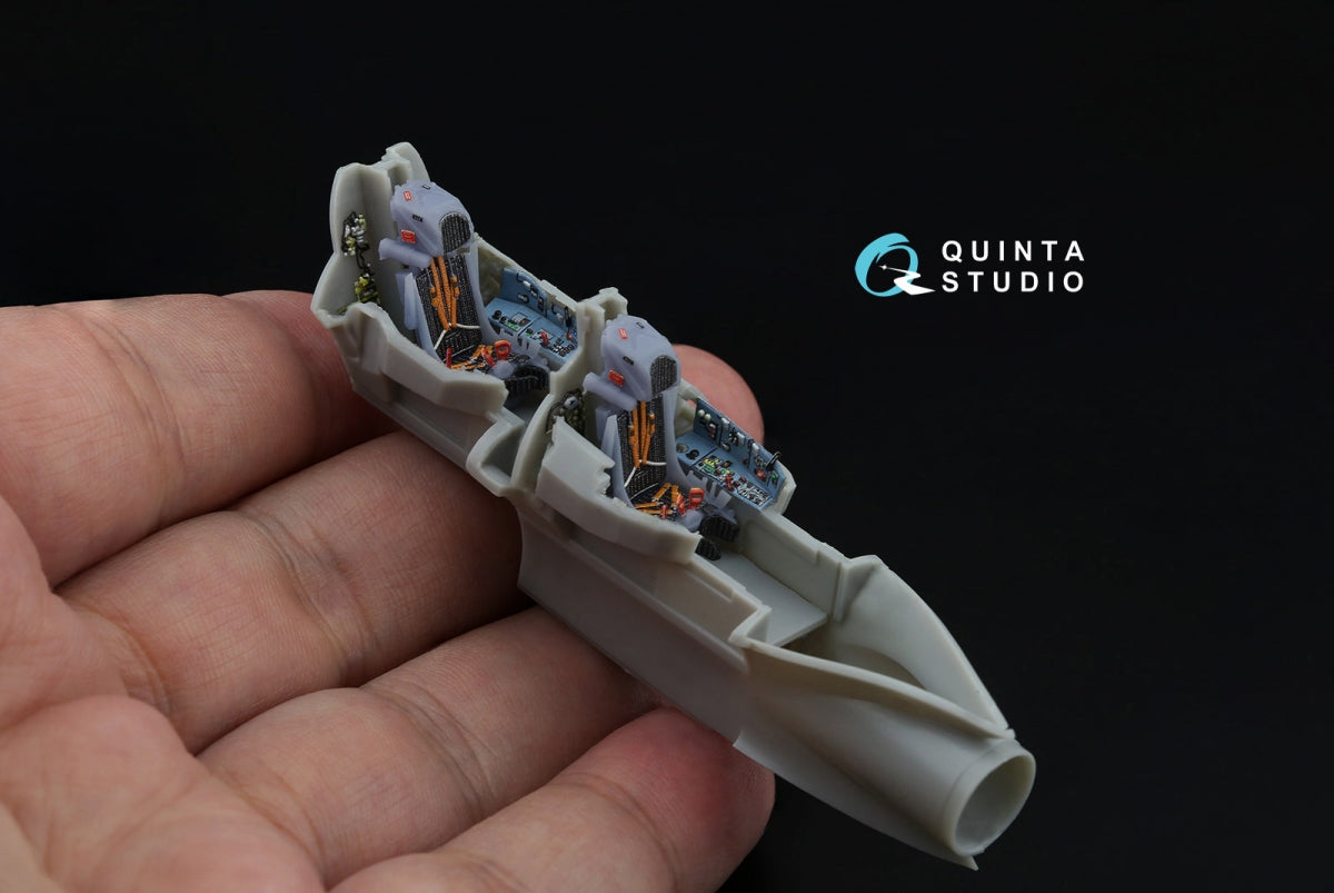 Quinta Studio QD+72167 Su-17UM3 3D-Printed &amp;amp; coloured Interior on decal paper (Modelsvit) (with 3D-printed resin part) 1/72 – Bild 5