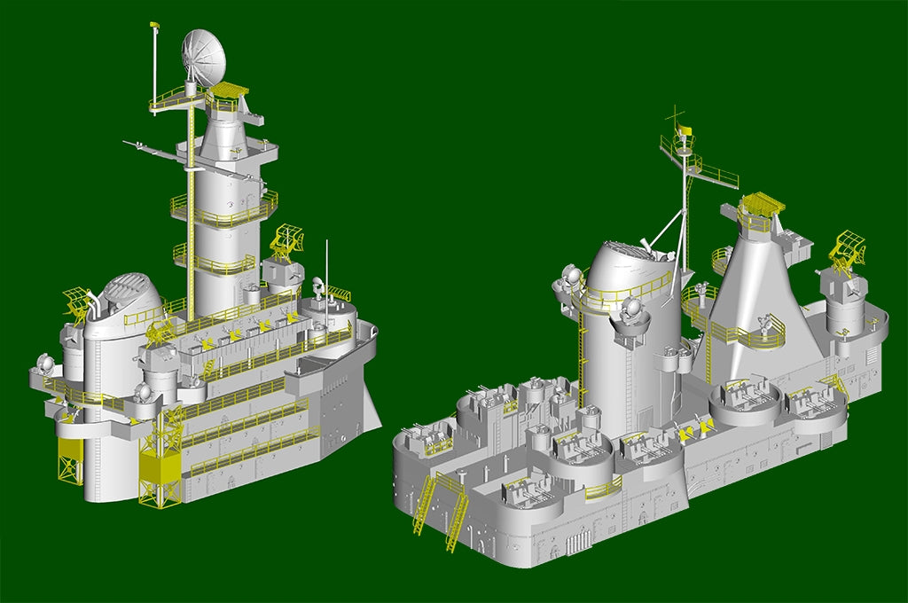 Trumpeter 05372 USS Montana BB-67 1/350 – imagen 10