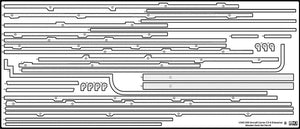 MK1 Design MD-20022 USS CV-6 Enterprise DX with Full Wooden Deck for Trumpeter 1/200 – Bild 84