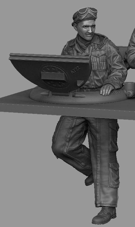 Panzer Art FI35-213 Commandant de char Sherman britannique en tenue Pixie 1/35