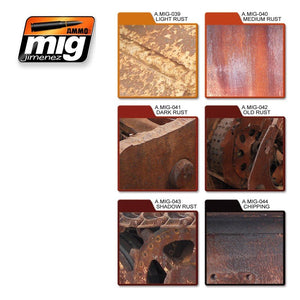 AMMO of Mig Jimenez 7106 RUST EFFECTS COLORS – Bild 2
