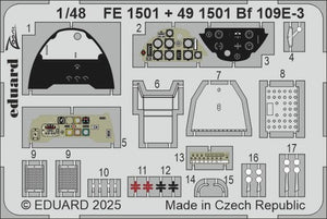 Eduard 491501 Bf 109E-3 Hobby Boss 1/48  – image 2